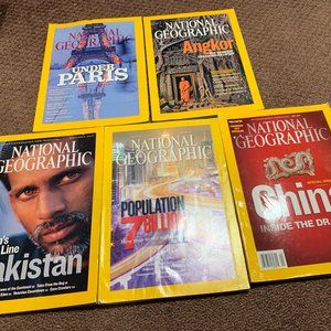 Lot of National Geographic Magazines
